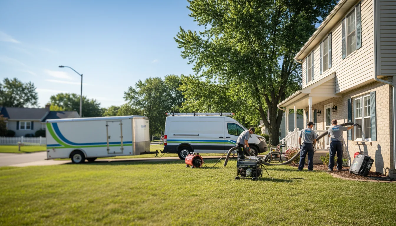 Flooded Basement Restoration And Cleanup With Repair in Carson, IA near me